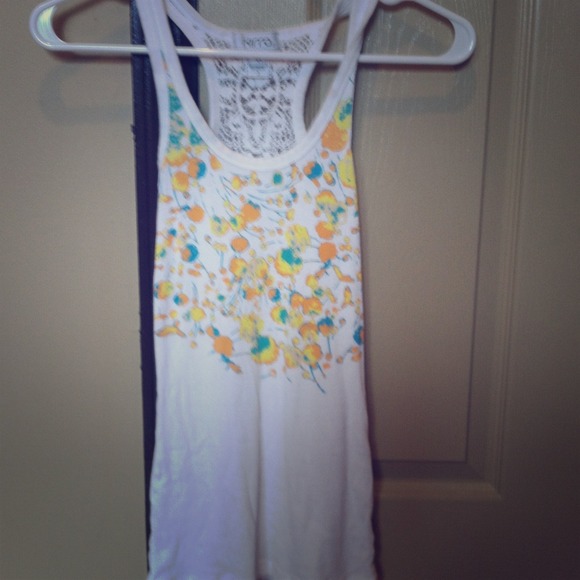 Racer back tank top