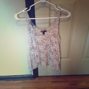 Forever21 lace tank good condition