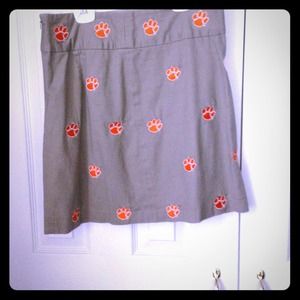 Clemson University Pennington&Bailes skirt, Size 4