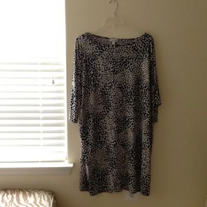 Cheetah Print Dress