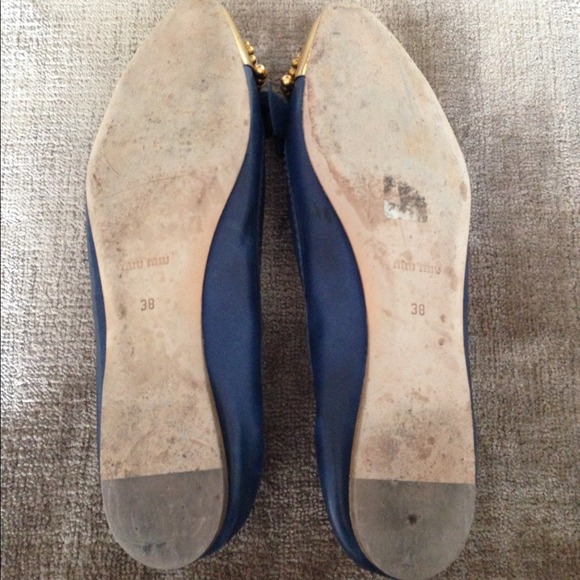 Authentic Miu Miu jeweled ballet flats - Picture 4 of 4