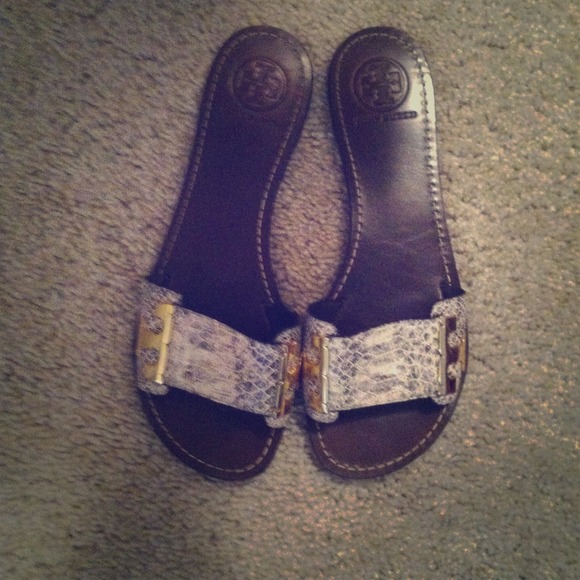 Tory Burch Shoes - Reduced!!Tory burch sandals bare minerals trade :)