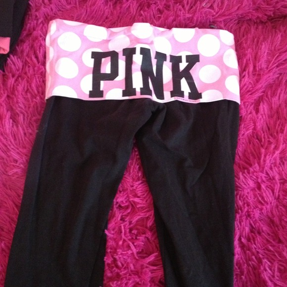 Victoria secret pink yoga pants - Picture 1 of 1