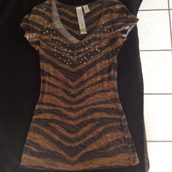 Tiger Stripped Shirt