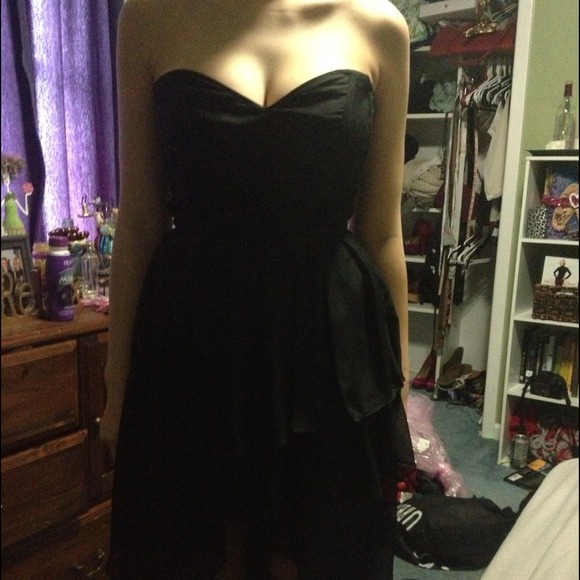 Black high low prom dress - Picture 3 of 3
