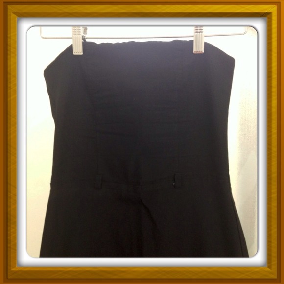 ⚡REDUCED⚡Black strapless dress - Picture 2 of 4