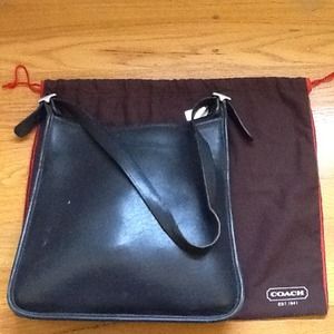 Vintage back coach handbag