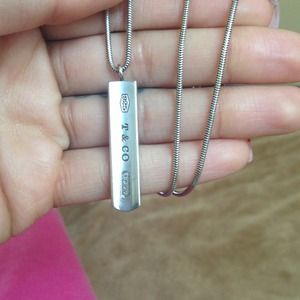 Tiffany & Co. Bar Necklace