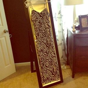 Zebra print dress!