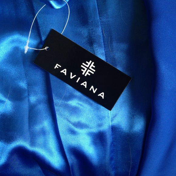 BRAND NEW NEVER WORN FAVIANA FORMAL/PROM DRESS - Picture 3 of 4