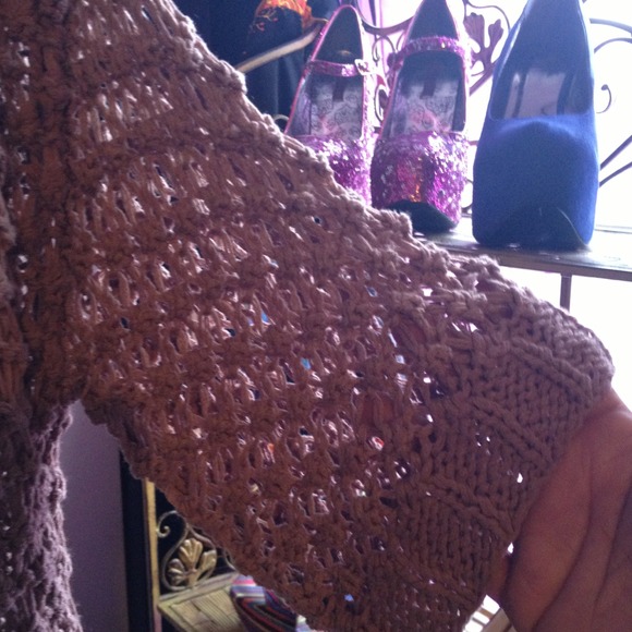 H&M Salmon Brown 2-Pocket Sweater - Picture 4 of 4