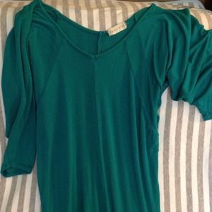 Batwing Teal top