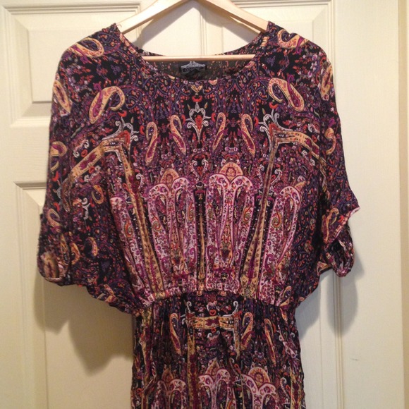 Super Cool Paisley Tunic Dress - Picture 1 of 3
