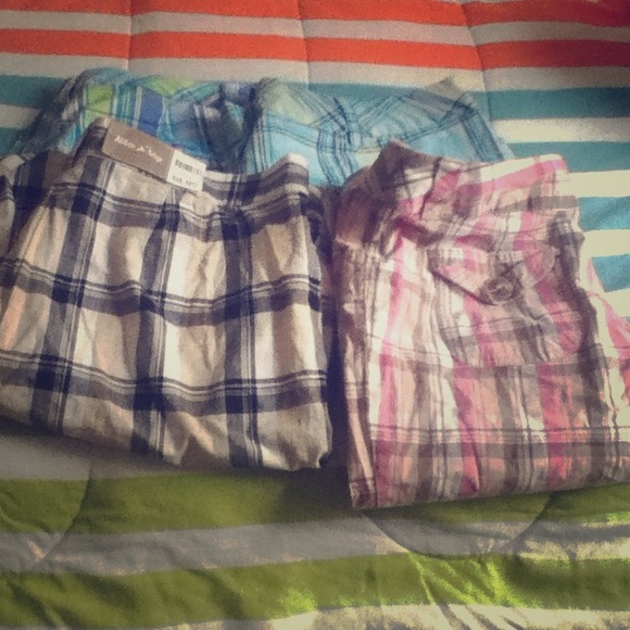 $$$Plaid shorts bundle.