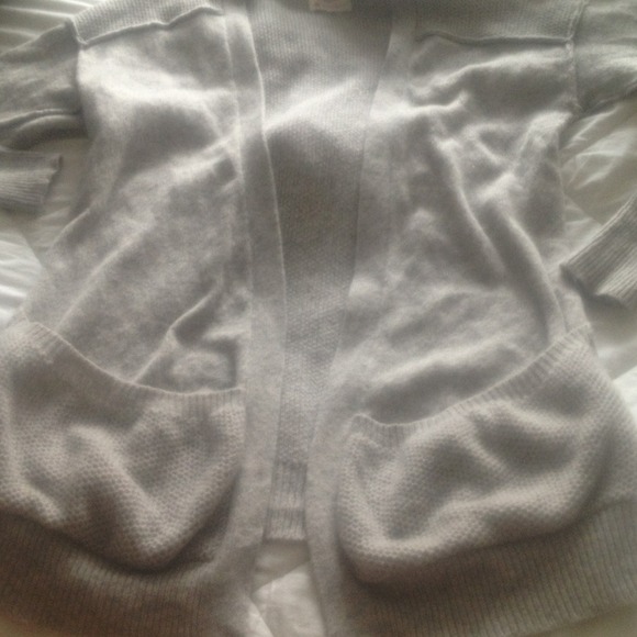 Heather Gray Cardigan - Picture 1 of 4