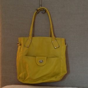 Faux Leather Handbag