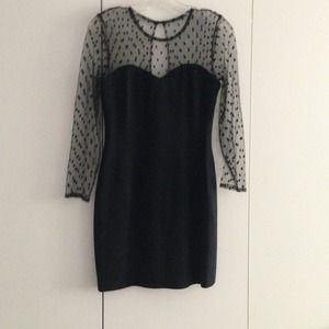 Vintage black cocktail dress