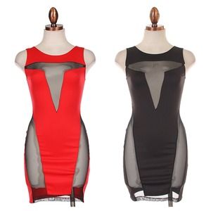 Mesh dress