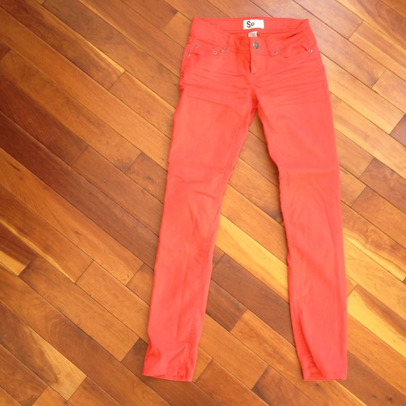 Orange pants