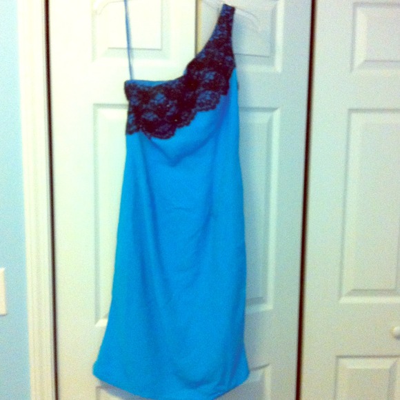 **Bundled Turquoise Cocktail Dress by Landa