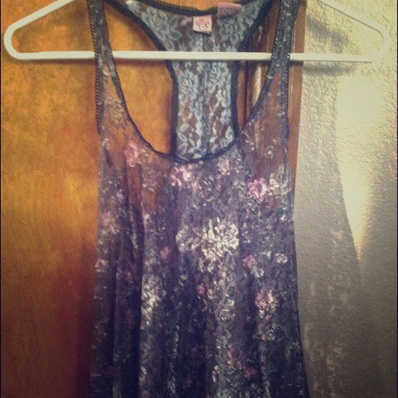 Floral tank top