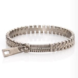 Bundle: Jewelmint silver & bronze zipper bracelets