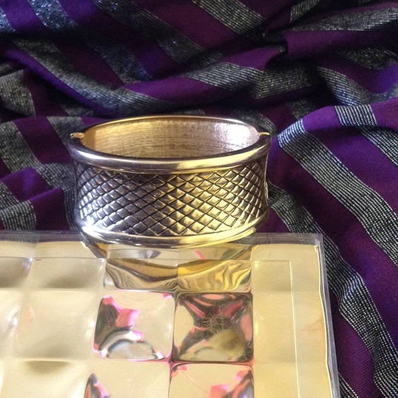 Designer Inspired cuff bracelet-Gold