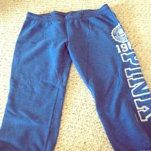 Sold in bundle! Pink sweats. Capri. Sz med