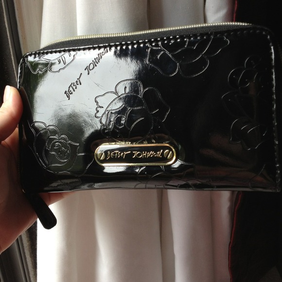 Reserved Betsey Johnson Clutch/large wallet