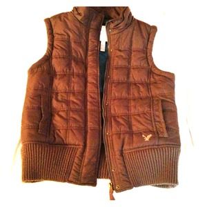 Brown American Eagle vest