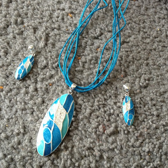 Pretty blue set