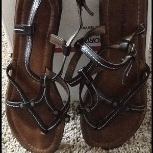 SOLD**^RESERVED*****Black sandals