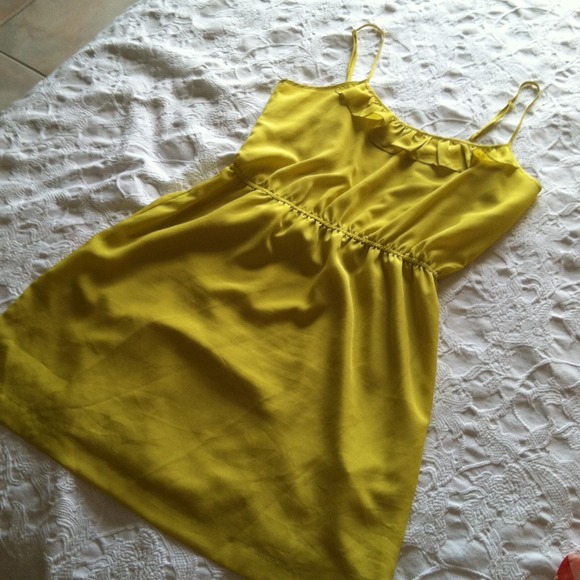 Lemon Mini Dress