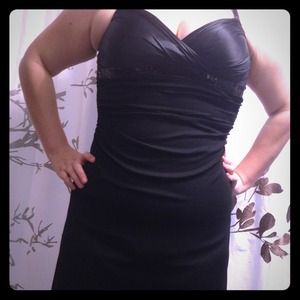 Black homecoming dress