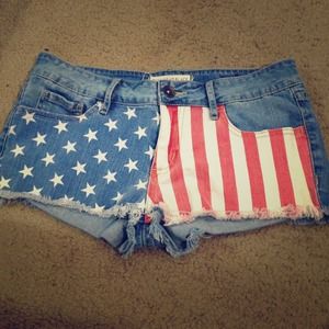 Pacsun American Flag shorts