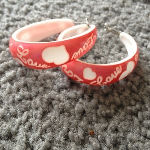 Earrings love earrings