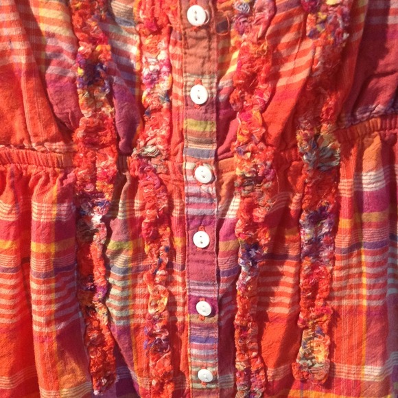 Aeropostale plaid tank. Like new. - Picture 2 of 2