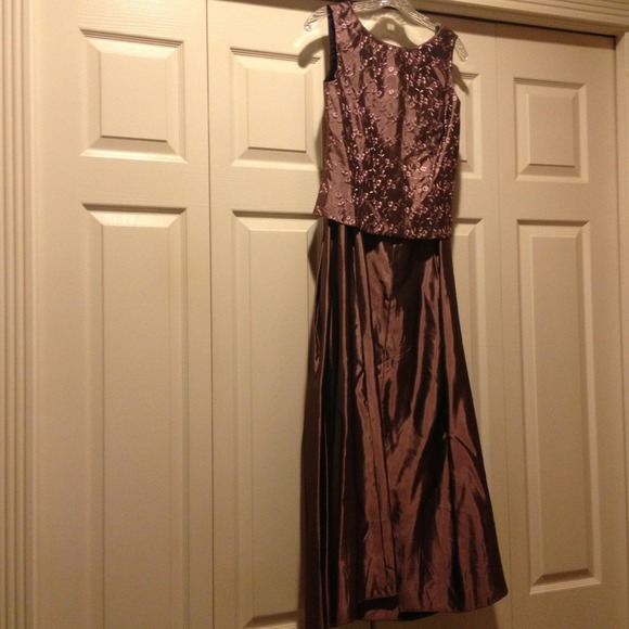 Two Piece Prom Dress