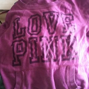 Pink sweatshirt