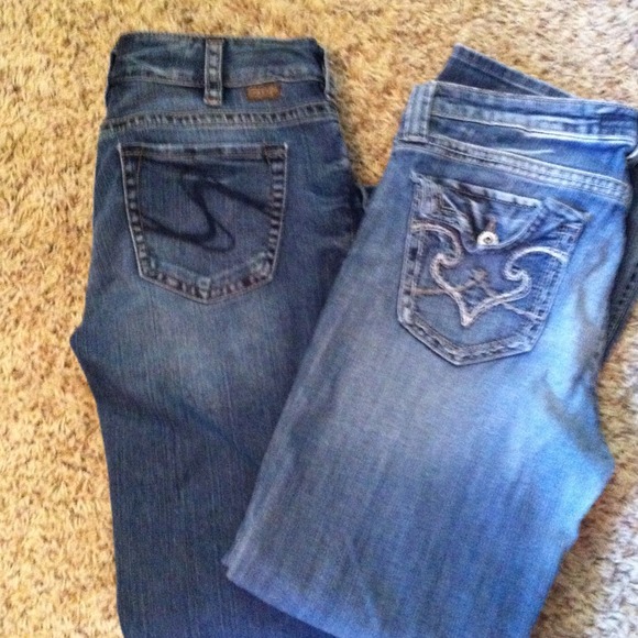 Bundled jeans