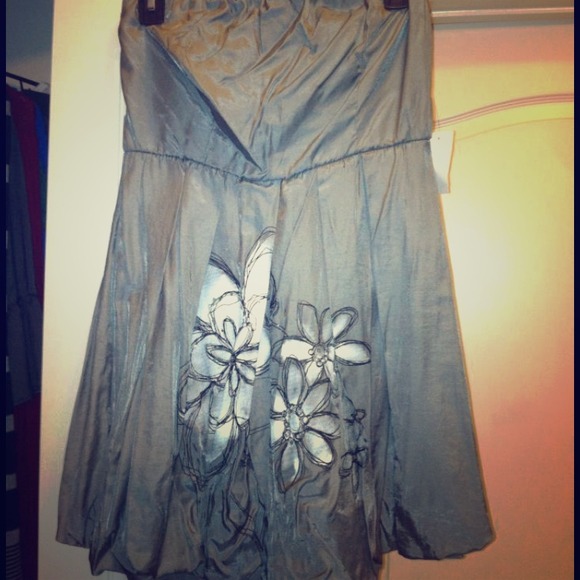 Grey Tube Dress