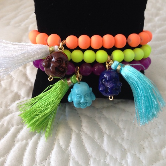 Multicolor buddha bracelets - Picture 4 of 4
