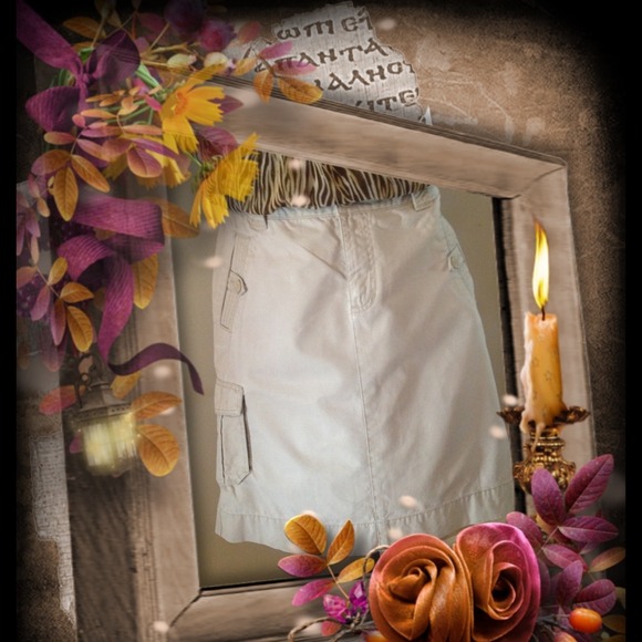 🔴🔴SOLD🔴🔴Khaki Skirt. Excellent Condition - Picture 2 of 3