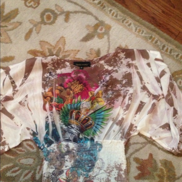 Design Works Colorful Top