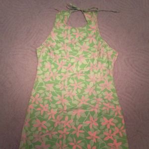 Authentic Lilly Pulitzer dress with keyhole back