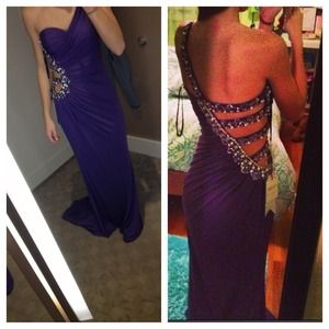 NEW! PROM DRESS! designed by "color" NEVER WORN