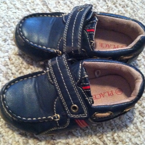 •HOLD• Boys navy blue shoes and sandal bundle