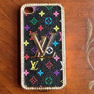 LV black with colors