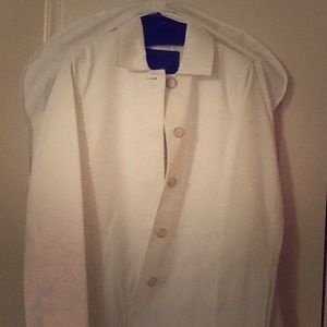Coach white coat