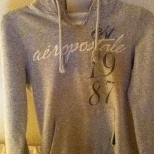 Grey Aeropostale Hoodie